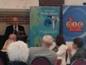 Wayne Grady reads from his award-winning novel, Emancipation Day, at the 3rd Annual PIBO Windsor Fundraiser