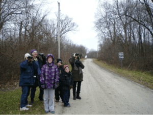 The Pelee Island birding crew! (Photo Sumiko Onishi)