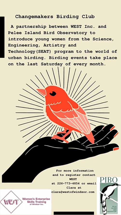 Changemakers Birding Club poster